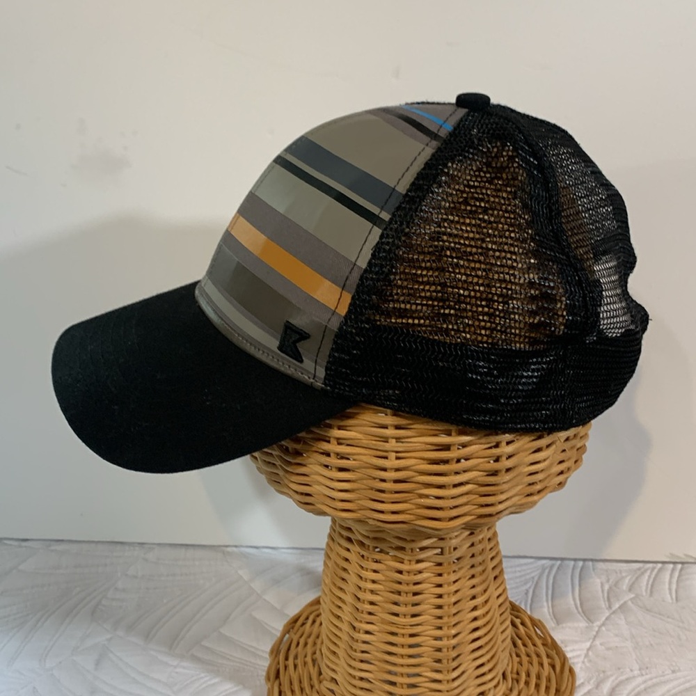 Kooringal striped grey black cap Hat - Picture 3 of 10